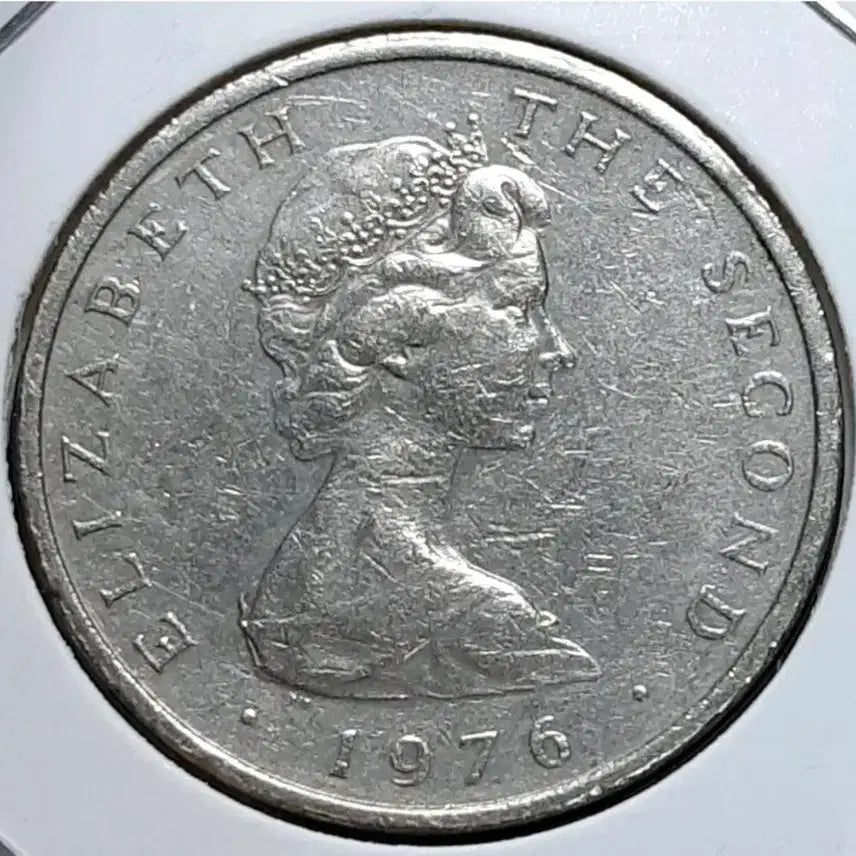 [BUNJANG] 1976 Isle of Man 10 Pence Coin / 영국 맨섬 1976년 10펜스.외국주화 주화 화폐 동전