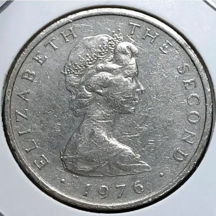 [BUNJANG] 1976 Isle of Man 10 Pence Coin / 영국 맨섬 1976년 10펜스.외국주화 주화 화폐 동전