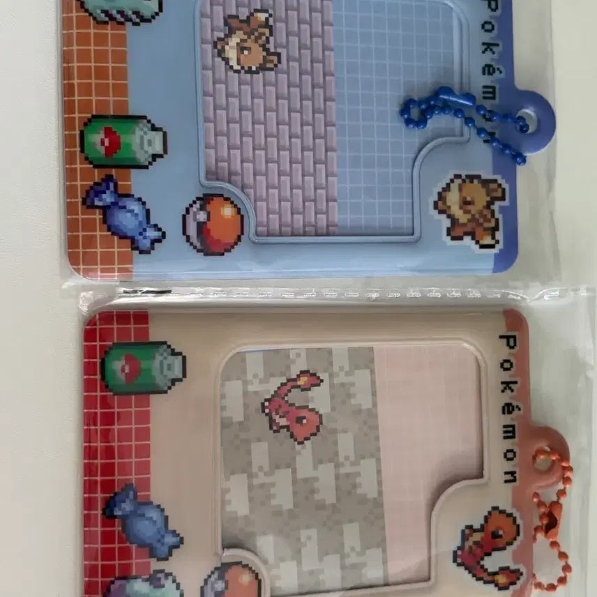 [BUNJANG] Tony Moly Pokémon Charmander Eevee Photocard Holder / 토니모리 포켓몬 기획 포토카드홀더 파이리, 이브이