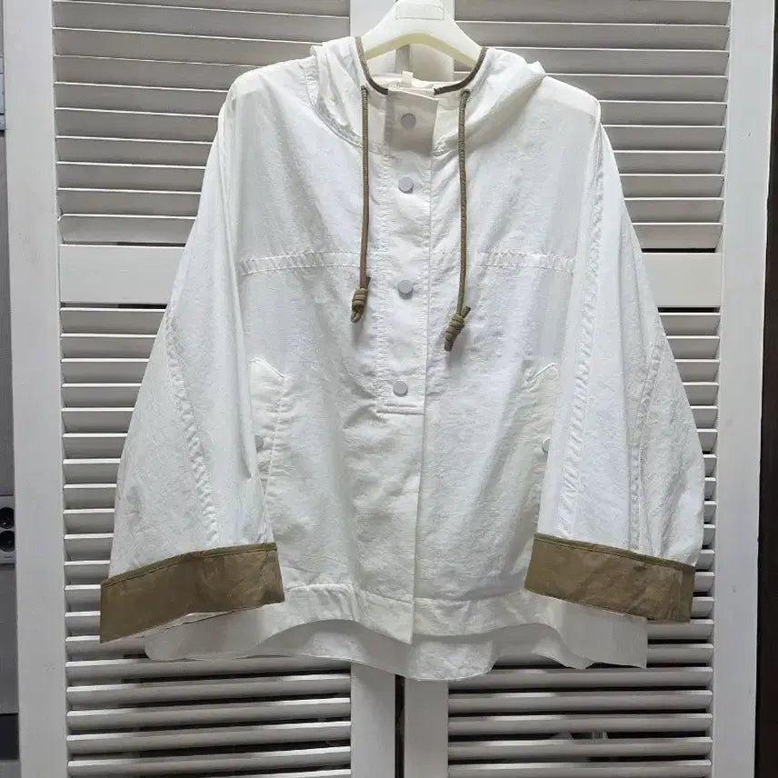 [BUNJANG] ZISTUDIO 2024 Nylon Cotton Blend Hoodie Jumper / 지스튜디오  후드 점퍼 2024년제품