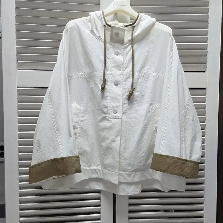 [BUNJANG] ZISTUDIO 2024 Nylon Cotton Blend Hoodie Jumper / 지스튜디오  후드 점퍼 2024년제품
