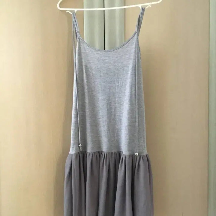 [BUNJANG] Japanese Vintage Layered Sheer Naci Dress / 일본빈티지 샤 레이어드 나시 원피스 캉캉 모리걸
