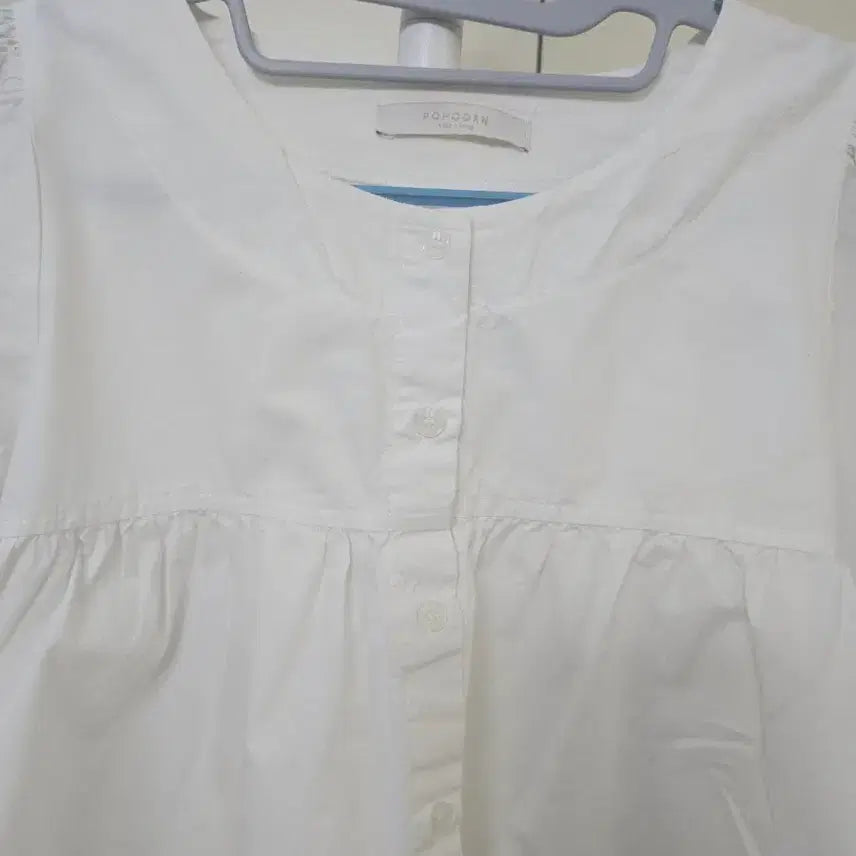 [BUNJANG] Modernn White Puff Sleeve Blouse / 모던앤 화이트 퍼프 블라우스