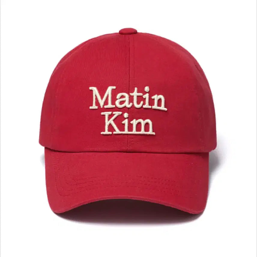 [BUNJANG] Matinkim Red Ball Cap Hat / 마뗑킴 볼캡 모자 레드