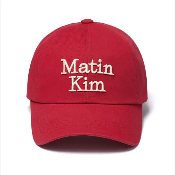 [BUNJANG] Matinkim Red Ball Cap Hat / 마뗑킴 볼캡 모자 레드