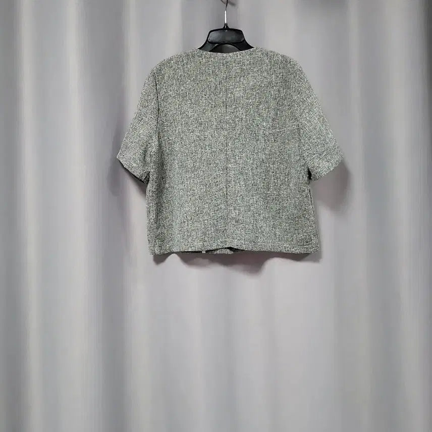 [BUNJANG] Gray Tweed Jacket / 그레이 트위드 자켓