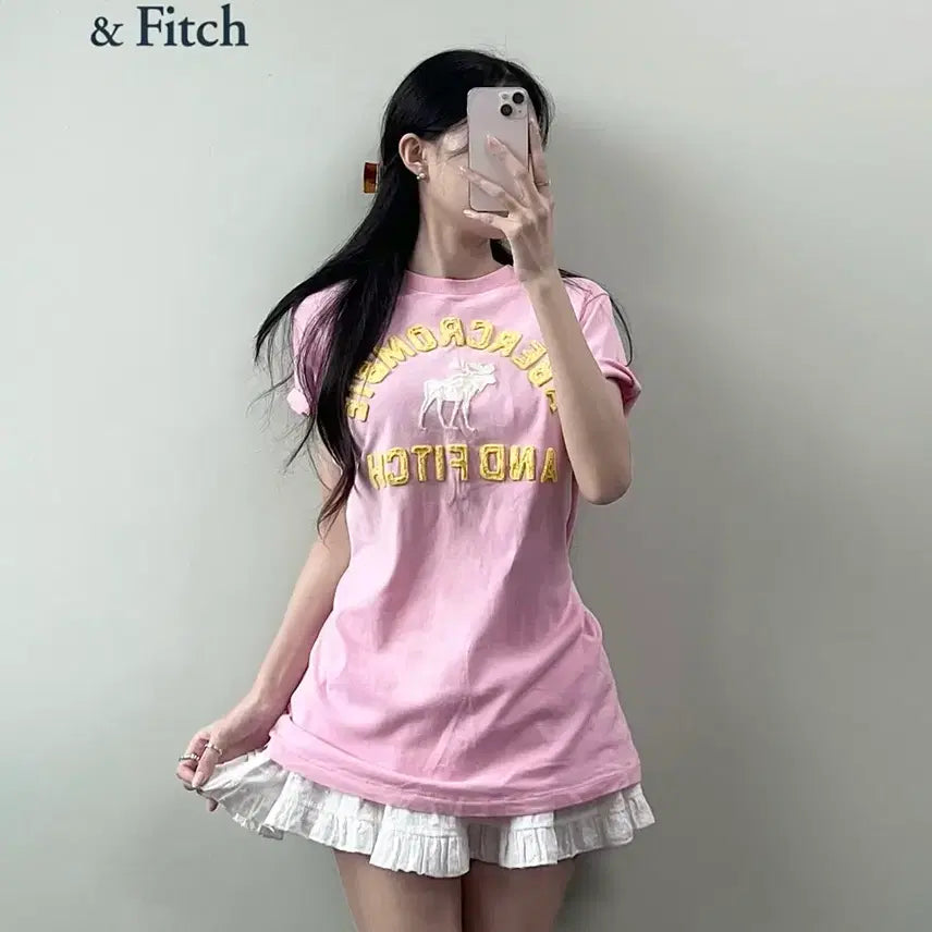 [BUNJANG] Abercrombie &amp; Fitch Short Sleeve T-Shirt / 아베크롬비 반팔티