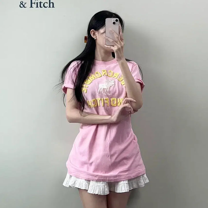 [BUNJANG] Abercrombie &amp; Fitch Short Sleeve T-Shirt / 아베크롬비 반팔티