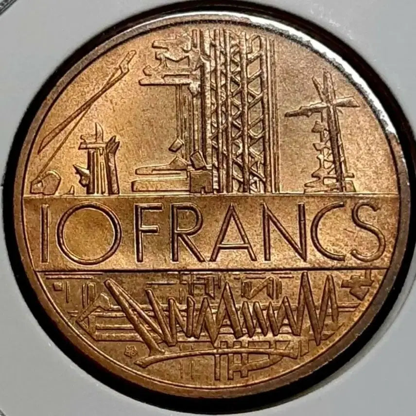 [BUNJANG] France 1976 10 Franc Coin / 프랑스 미사용 1976년 10프랑.외국주화 주화 화폐 동전