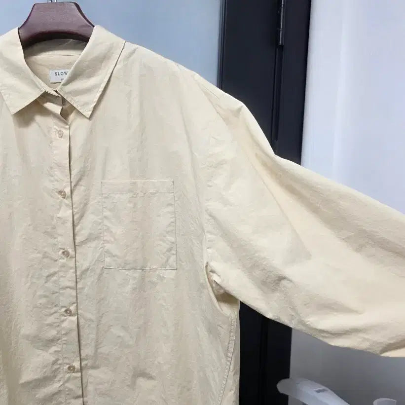 [BUNJANG] Slowand Oversized Fit Shirt / 슬로우앤드 오버핏 남방셔츠