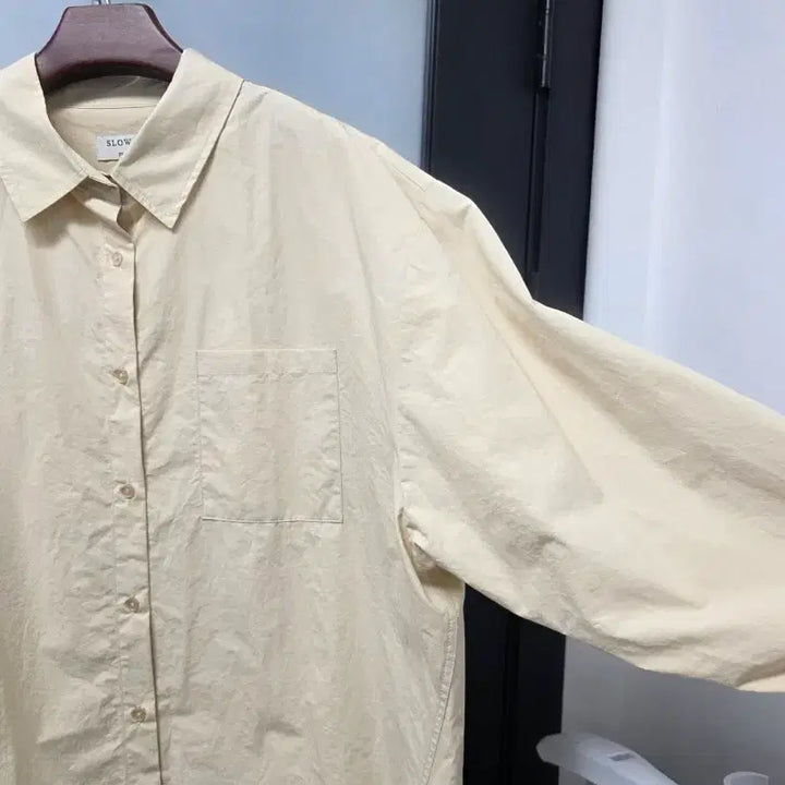 [BUNJANG] Slowand Oversized Fit Shirt / 슬로우앤드 오버핏 남방셔츠