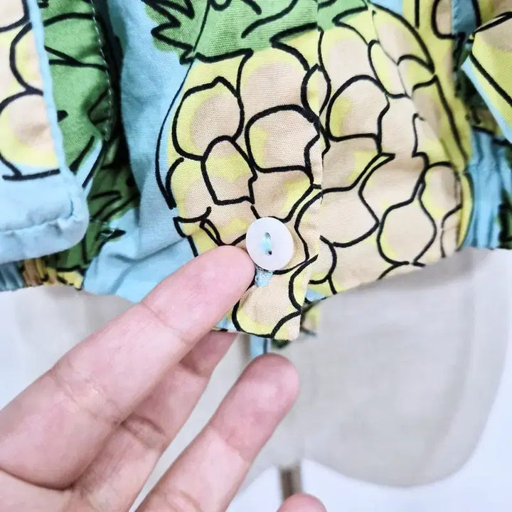 [BUNJANG] Zara Hawaiian Crop Shirt / 자라 하와이안 크롭 셔츠