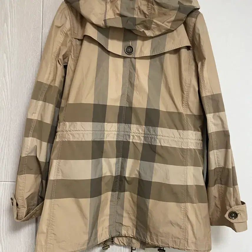[BUNJANG] Burberry Check Trench Jacket Size 55 / 버버리 체크 트렌치 자켯55