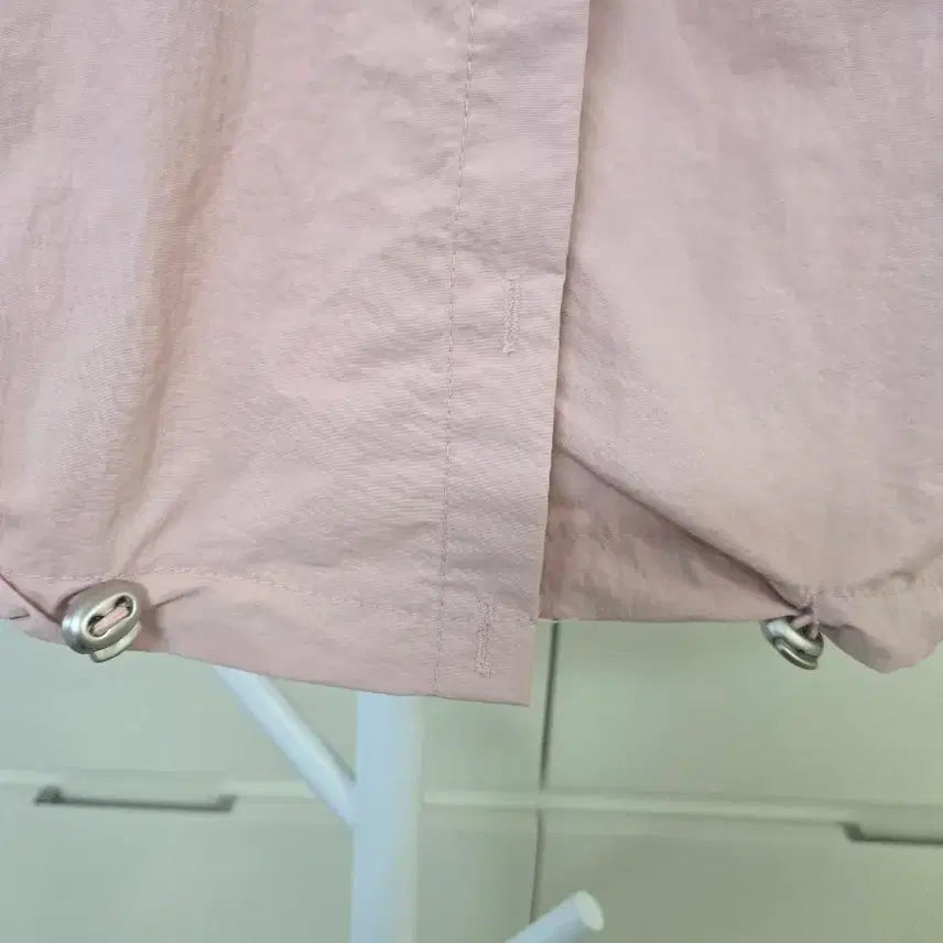 [BUNJANG] Pink Big Collar Blouse Short Sleeve Shirt / 핑크색 빅카라 블라우스 반팔 셔츠
