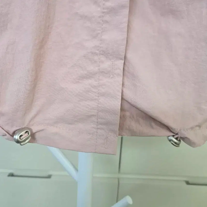 [BUNJANG] Pink Big Collar Blouse Short Sleeve Shirt / 핑크색 빅카라 블라우스 반팔 셔츠