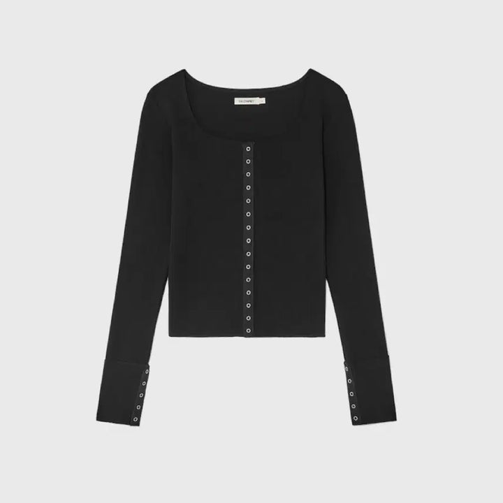[BUNJANG] Glowny Nu Nostalgia Long Sleeve (Black/M) / 글로니 누노스텔지아 롱 슬리브 (BLACK/M)
