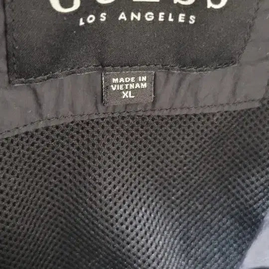[BUNJANG] Guess Windbreaker Jacket XL Black Nylon / [새상품]게스 바람막이 XL 블랙