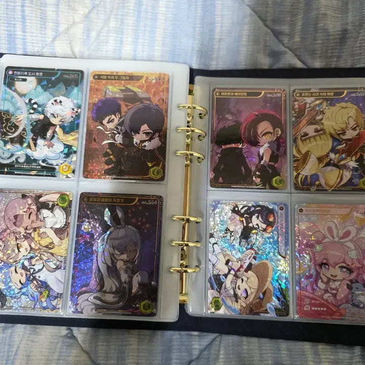 [BUNJANG] MapleStory Collection Card Full Set (152 Types) + Exclusive Binder / 메이플스토리 컬렉션카드 152종 전종 + 전용 바인더