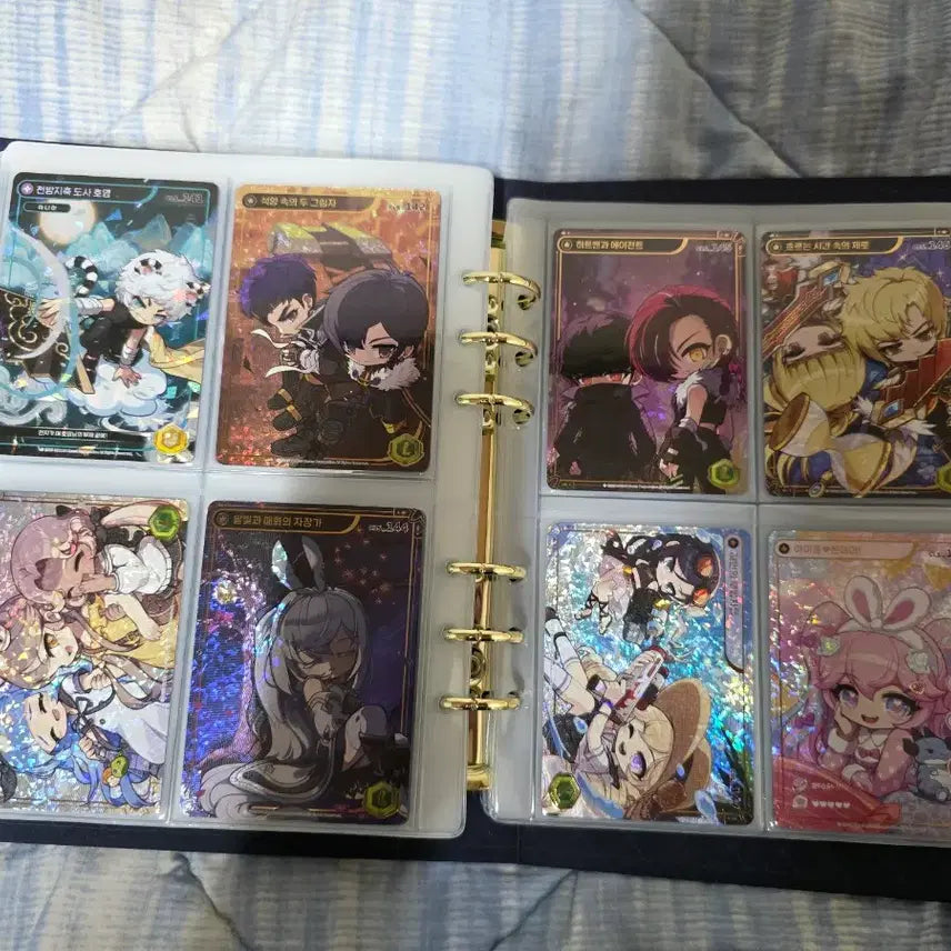 [BUNJANG] MapleStory Collection Card Full Set (152 Types) + Exclusive Binder / 메이플스토리 컬렉션카드 152종 전종 + 전용 바인더