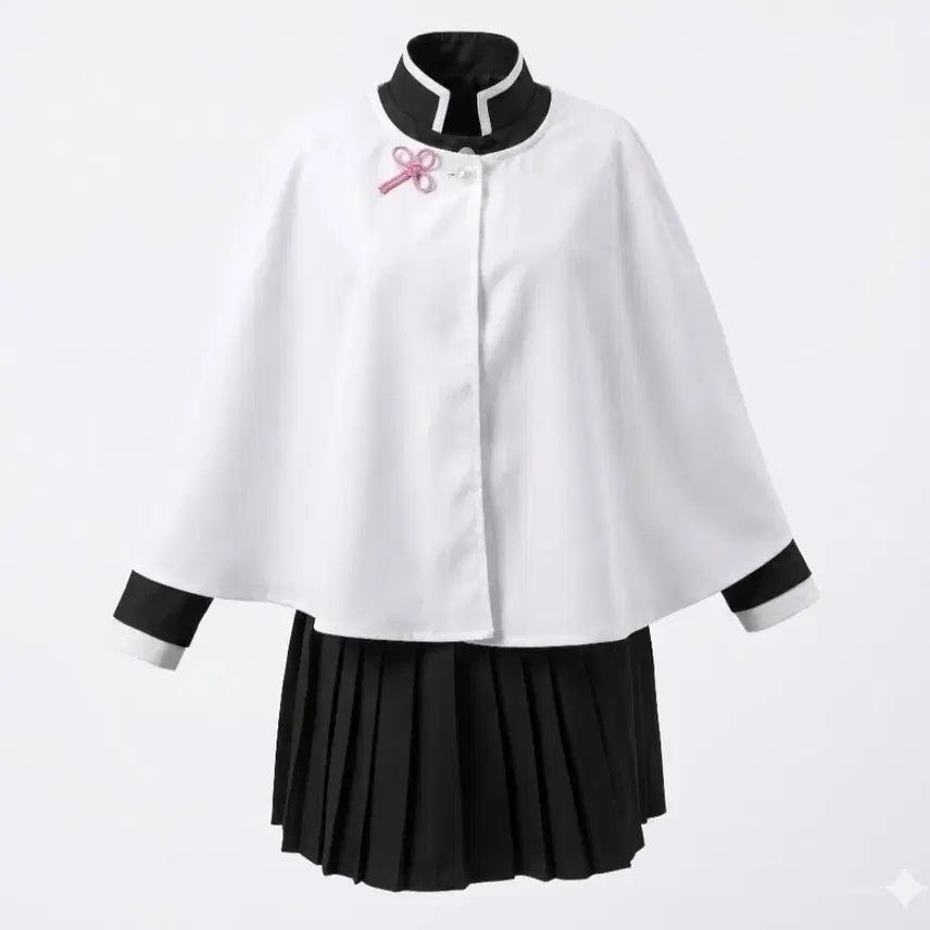 [BUNJANG] Demon Slayer Kanao Tsuyuri Cosplay Costume Full Set / 귀멸의 칼날 카나오 코스프레 의상 풀세트