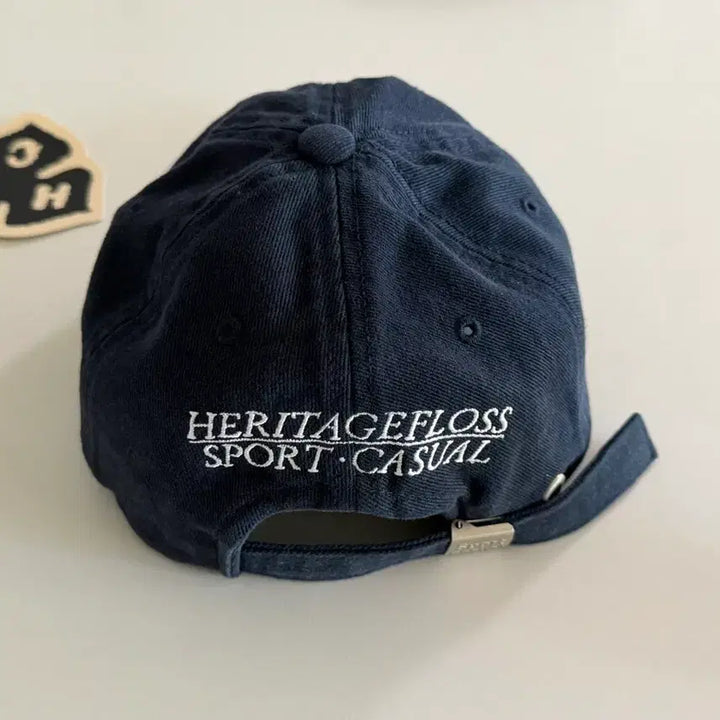 [BUNJANG] Heritagefloss Navy Hat / 헤리티지플로스 네이비 모자