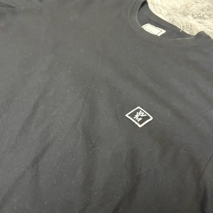 [BUNJANG] Wooyoungmi Back Logo T-Shirt Black / [52size]우영미 백로고 반팔 블랙