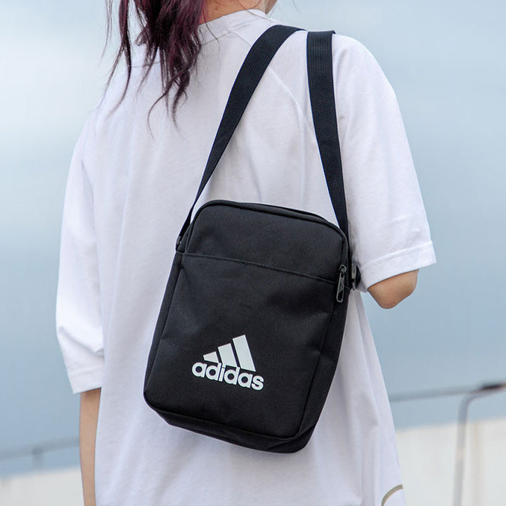 [BUNJANG] Adidas Classic Essential Organizer Crossbody Bag Black / 새상품 ADIDAS 아디다스 클래식 에센셜 오거나이저 크로스백 가방 블랙