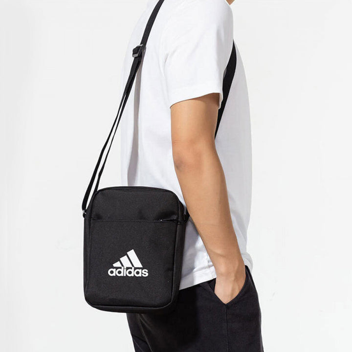 [BUNJANG] Adidas Classic Essential Organizer Crossbody Bag Black / 새상품 ADIDAS 아디다스 클래식 에센셜 오거나이저 크로스백 가방 블랙