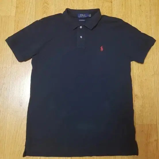 [BUNJANG] Polo Ralph Lauren Custom Slim Fit Polo Shirt Navy / (정품새옷수준)폴로 랄프로렌 골프 커스텀 슬림핏 카라티, 95~슬림100