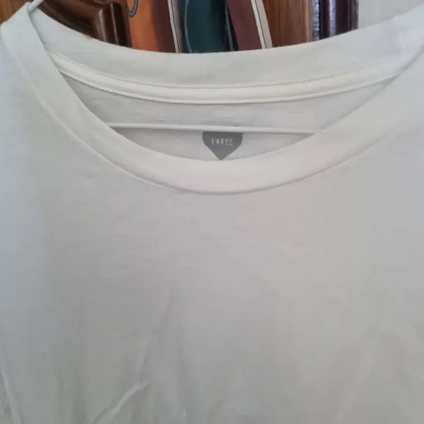 [BUNJANG] Human Made Black Heart Logo T-Shirt White L / 휴먼메이드흰색반팔티블랙하트로고.  L