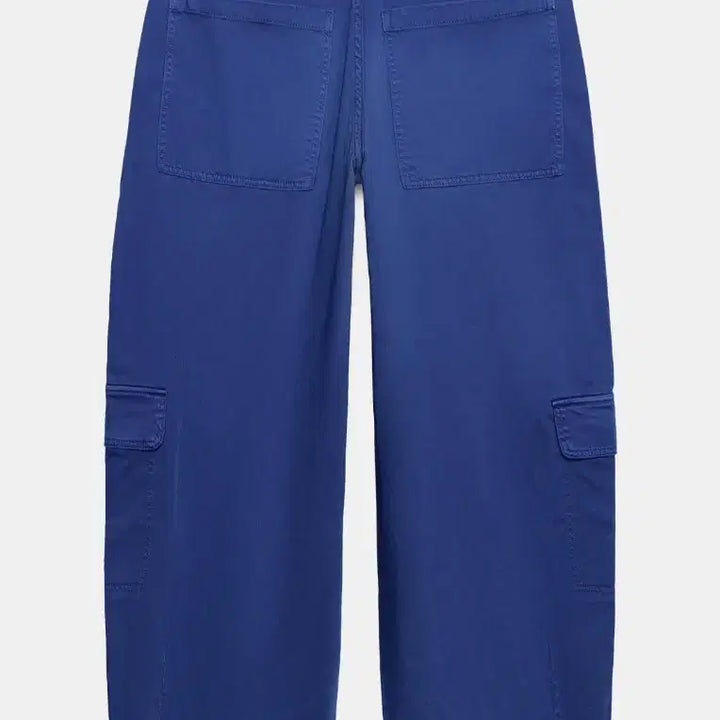 [BUNJANG] Zara Oversized Cargo Pants Indigo Blue / 자라 오버사이즈 카고 팬츠 34  인디고 블루8727/051/404