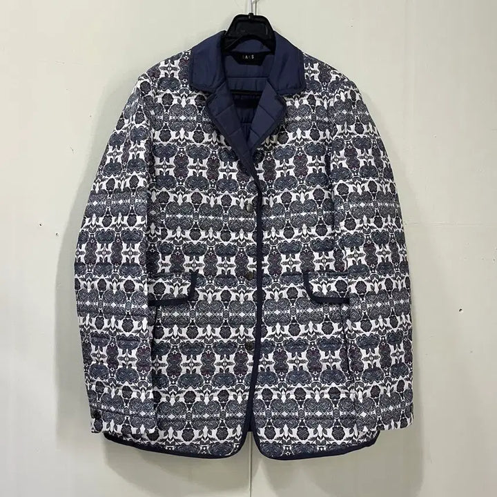[BUNJANG] Daks Padded Jacket Navy Floral / 닥스 패딩 자켓 85-160