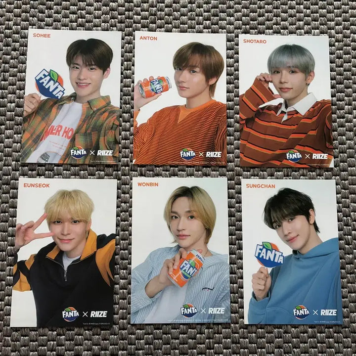 [BUNJANG] RIIZE Fanta Postcard Bundle Set / 라이즈 RIIZE 환타 엽서 일괄