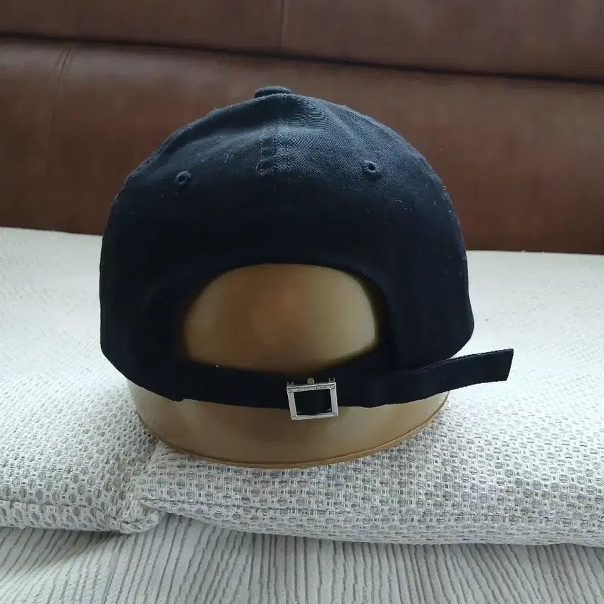 [BUNJANG] Wooyoungmi Black Paris Logo Cotton Baseball Cap / 우영미 블랙 볼캡 WOOYOUNGMI PARIS