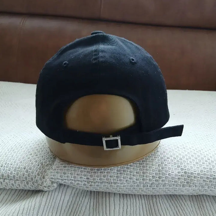 [BUNJANG] Wooyoungmi Black Paris Logo Cotton Baseball Cap / 우영미 블랙 볼캡 WOOYOUNGMI PARIS