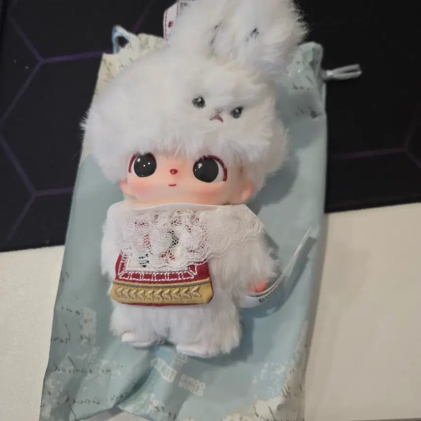 [BUNJANG] Dimoo Secret Theater Series Rabbit Plush Keychain / 디무 비밀연극단 토끼