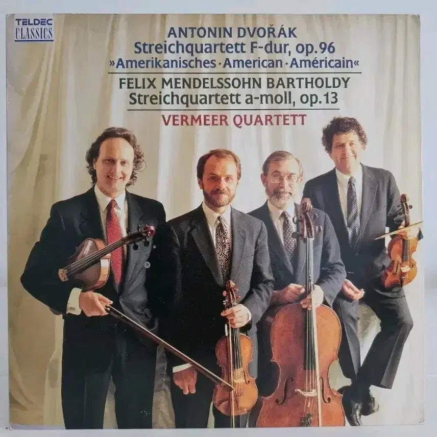 [BUNJANG] Dvořák &amp; Mendelssohn String Quartets by Vermeer Quartet LP / 드보르작 멘델스존 현악4중주 베르메르 쿼텟  LP