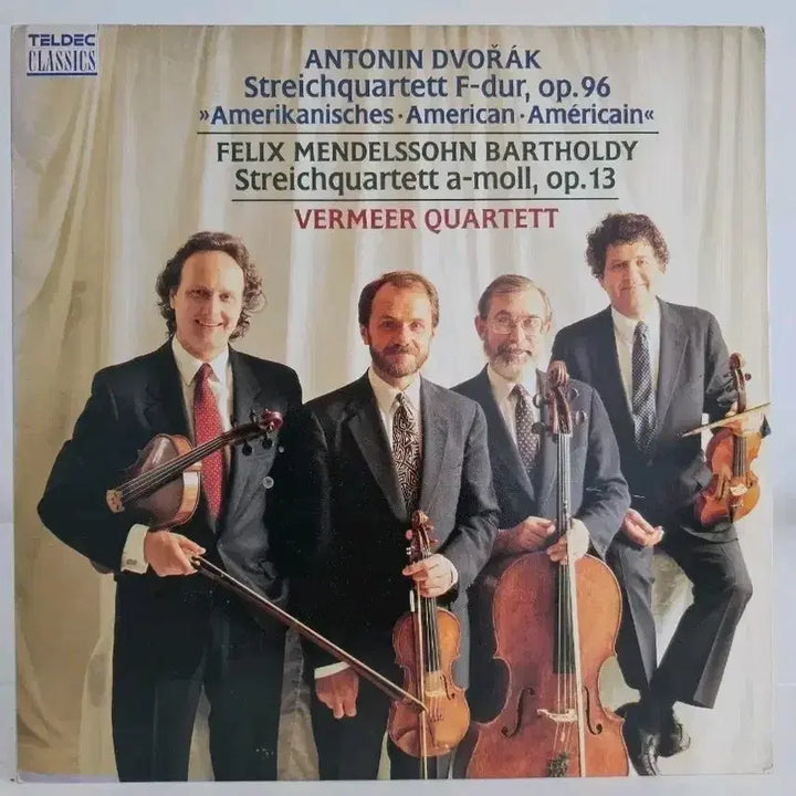 [BUNJANG] Dvořák &amp; Mendelssohn String Quartets by Vermeer Quartet LP / 드보르작 멘델스존 현악4중주 베르메르 쿼텟  LP