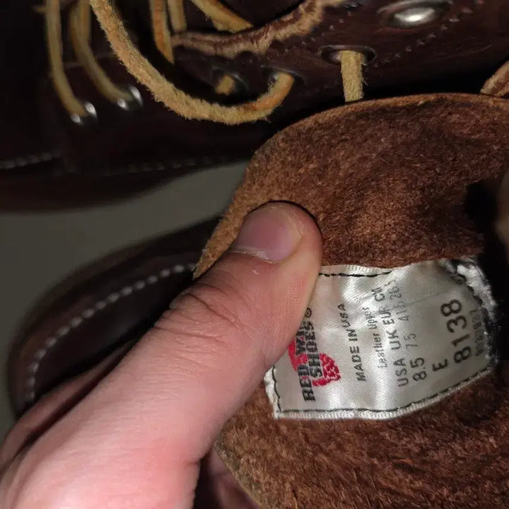 [BUNJANG] Red Wing Moc Toe 8138 Boots / 레드윙 목토 8138 270 (9D)