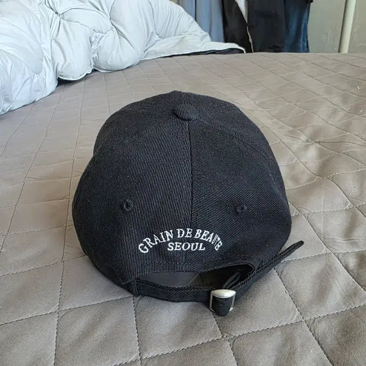 [BUNJANG] Grand Beaute Signature Ball Cap Black / 그랭드보떼 시그니처 볼캡 블랙 FREE