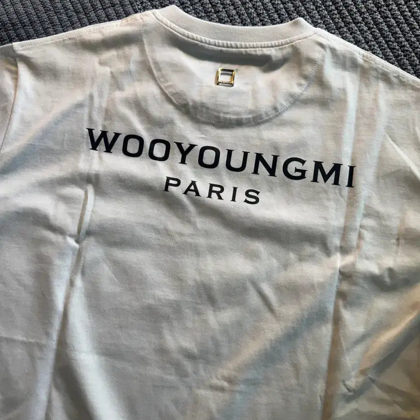 [BUNJANG] WooYoungMi White T-Shirt Size 48 / 우영미 화이트 티셔츠 48사이즈