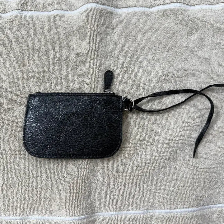 [BUNJANG] Balenciaga Le Cagole Coin Card Holder Black / 발렌시아가 르카골 카드지갑 코인 퍼스 블랙
