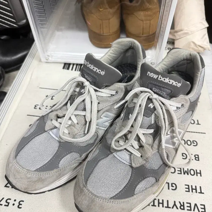 [BUNJANG] New Balance 992 Grey / [300] 뉴발란스 992 - 그레이