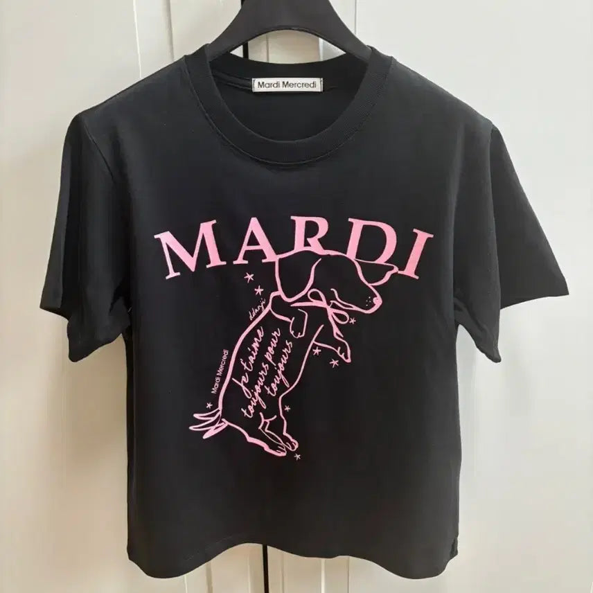 [BUNJANG] Mardi Mercredi Slim Fit T-Shirt / 마르디 메크르디 슬림핏티셔츠