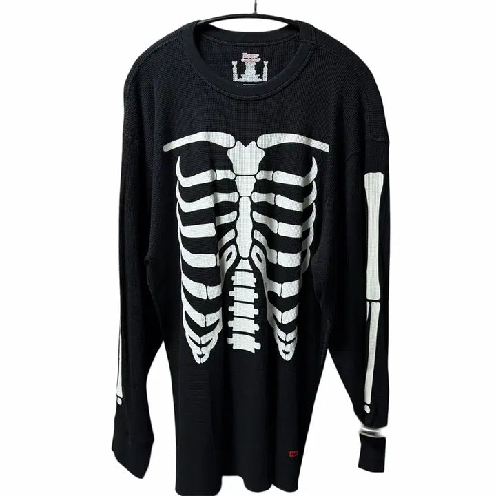 [BUNJANG] Supreme Hanes Bones Thermal Crew Black XL / 슈프림 헤인즈 본즈 써멀 크루 블랙 XL