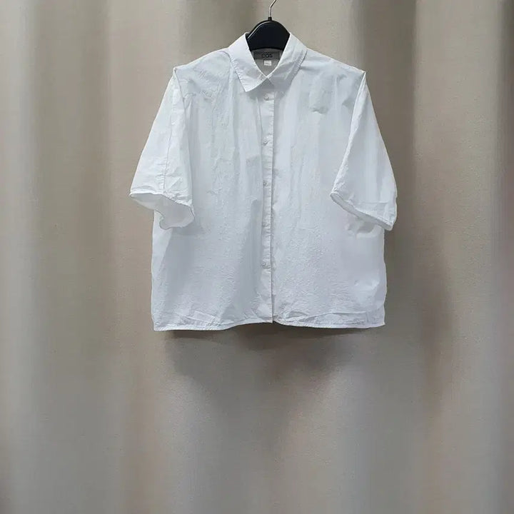[BUNJANG] COS Short Sleeve Oversized Fit Blouse Shirt / COS 코스 반소매 오버핏 블라우스 셔츠