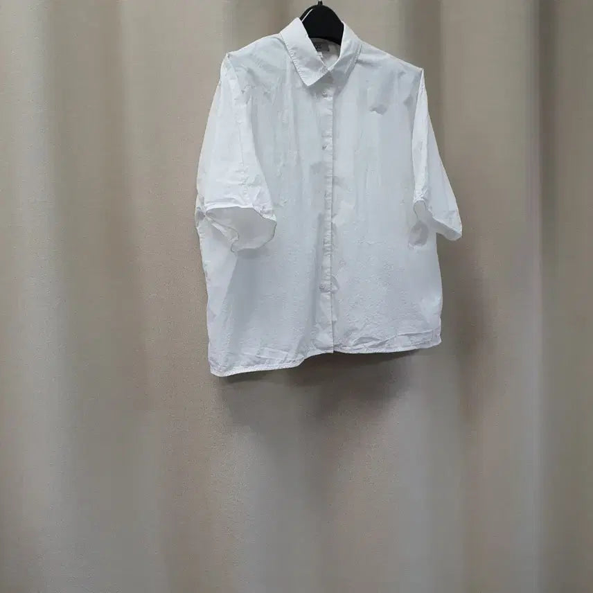 [BUNJANG] COS Short Sleeve Oversized Fit Blouse Shirt / COS 코스 반소매 오버핏 블라우스 셔츠
