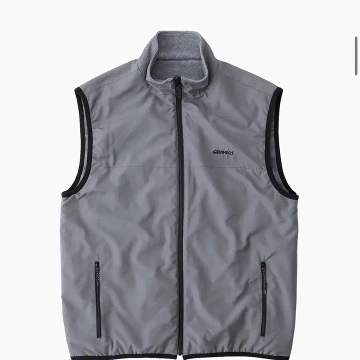 [BUNJANG] Gramicci Thermal Reversible Fleece Vest Heather Grey / 그라미치 써멀 리버시블 플리스 베스트 Heather Grey 판매