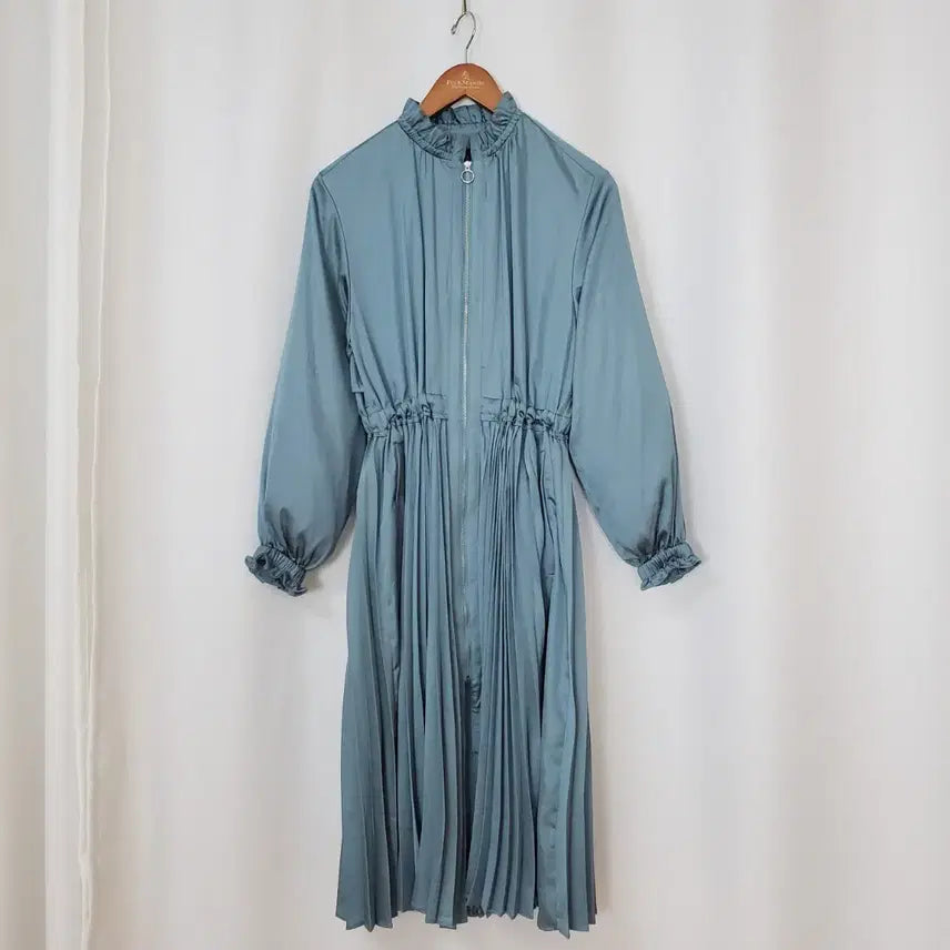 [BUNJANG] Anna Sui Satin Dress Outerwear / 안나수이 새틴 아우터겸 원피스 55