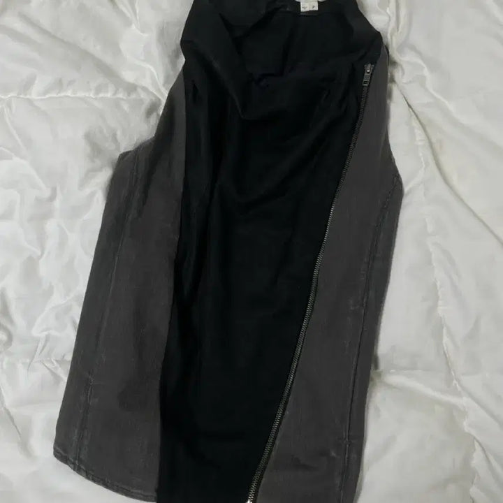 [BUNJANG] Helmut Lang Draped Lambskin Vest / 헬무트랭 드레이프 램스킨 베스트